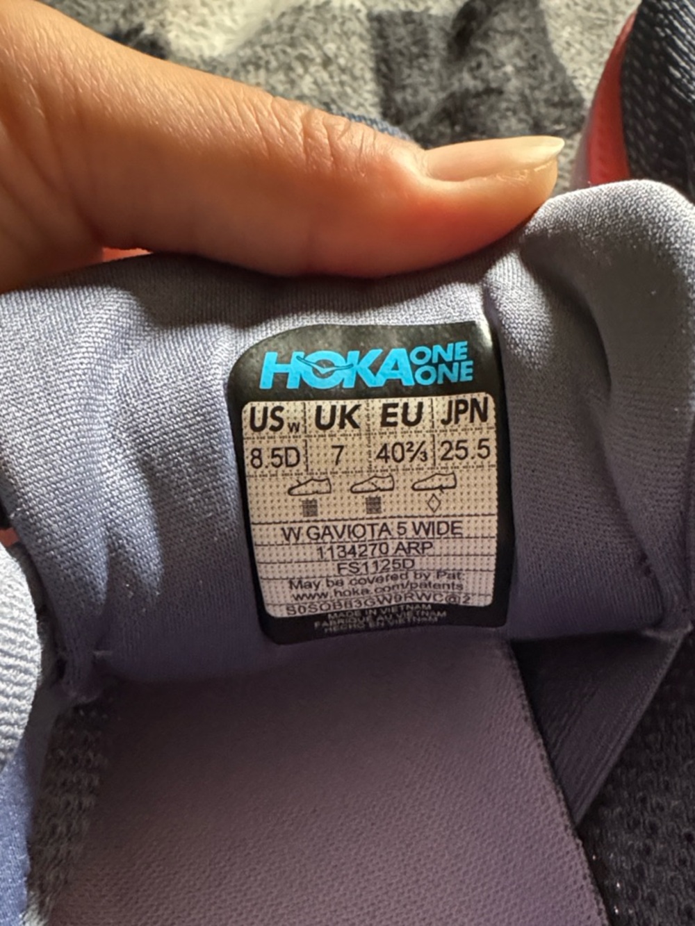 Hoka Women’s Gaviota 5 Running Shoes - Picture 6 of 6